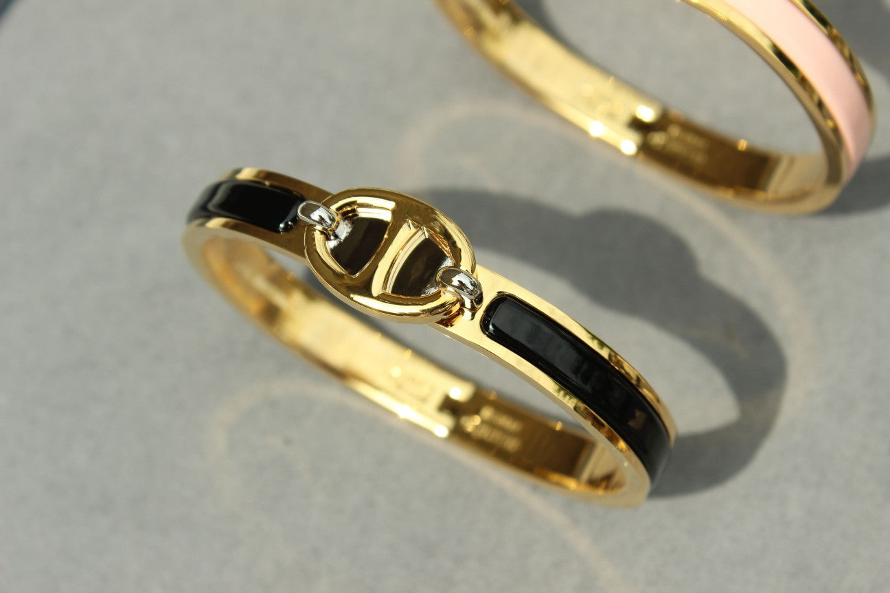 [Vellora Opalyn]CLIC CHAINE GOLD BRACELET
