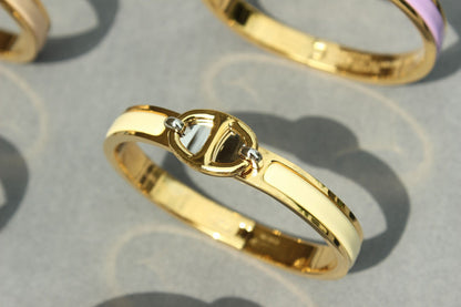 [Vellora Opalyn]CLIC CHAINE GOLD BRACELET