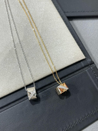[Vellora Opalyn]LIENS EVIDENCE DIAMOND NECKLACE