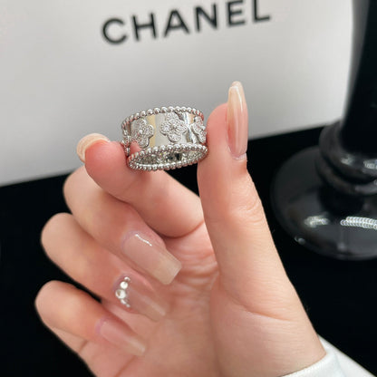 [Vellora Opalyn]PERLEE DIAMOND LARGE RING