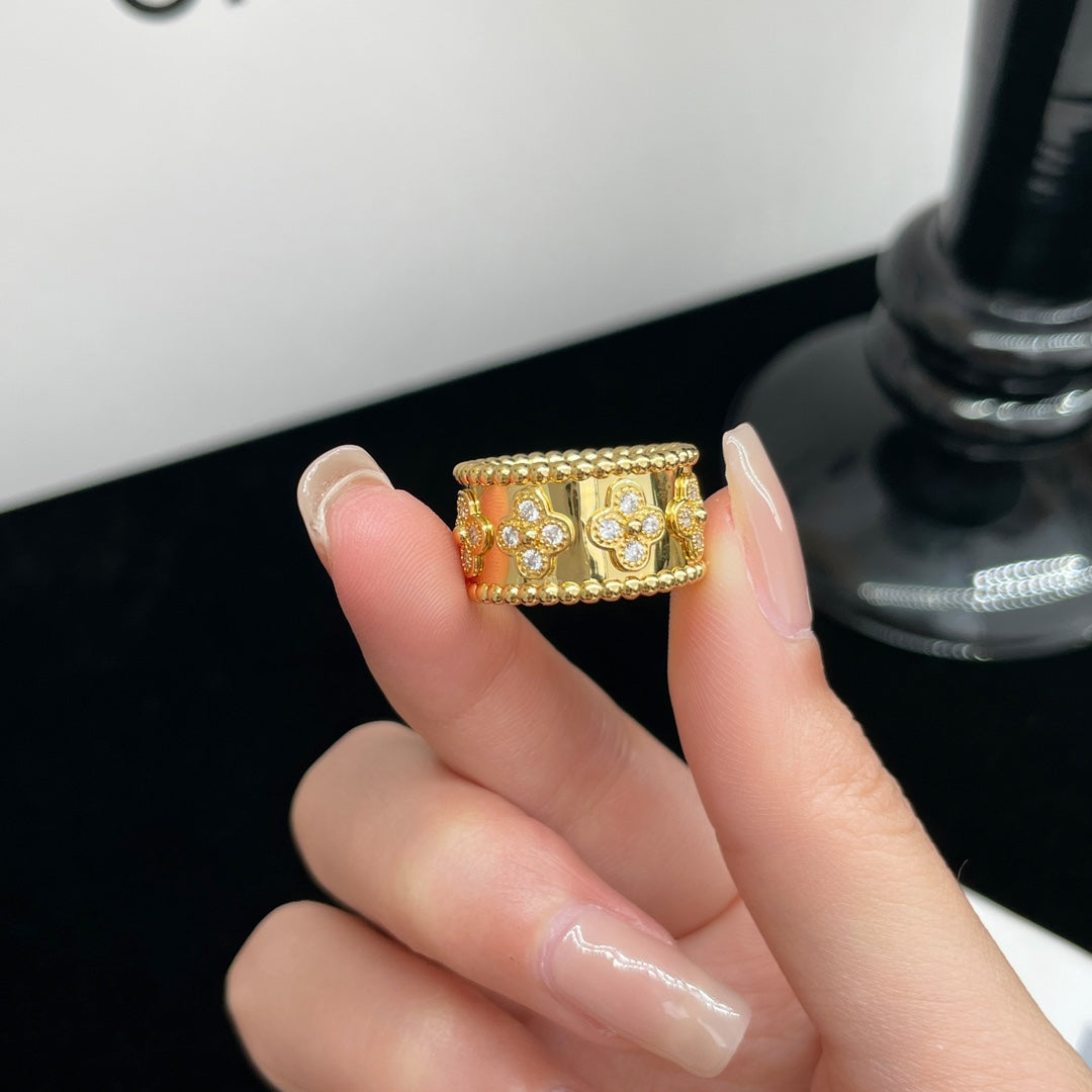 [Vellora Opalyn]PERLEE DIAMOND LARGE RING
