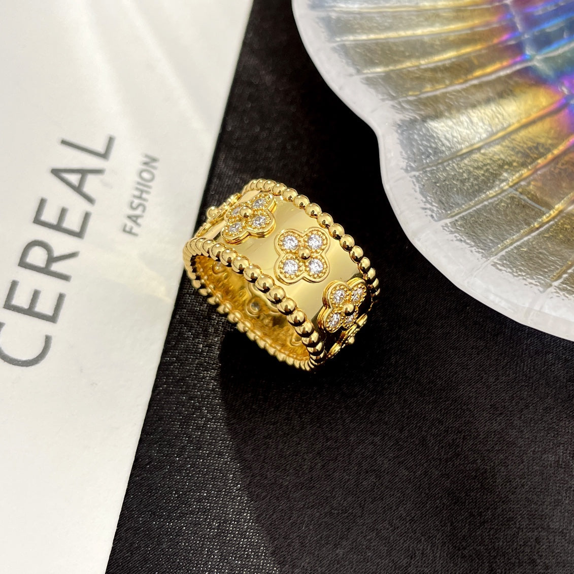 [Vellora Opalyn]PERLEE DIAMOND LARGE RING