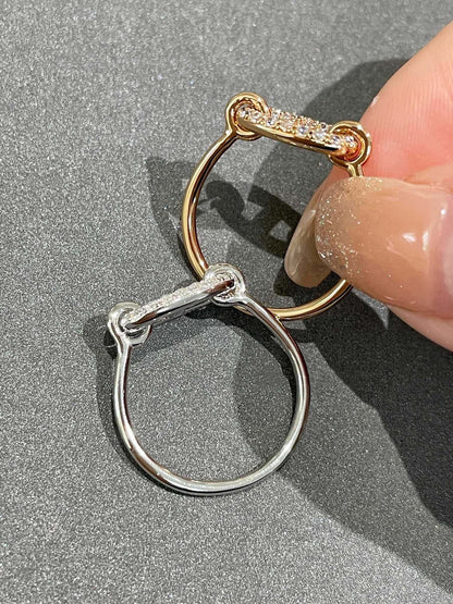 [Vellora Opalyn]RONDE SMALL DIAMOND RING