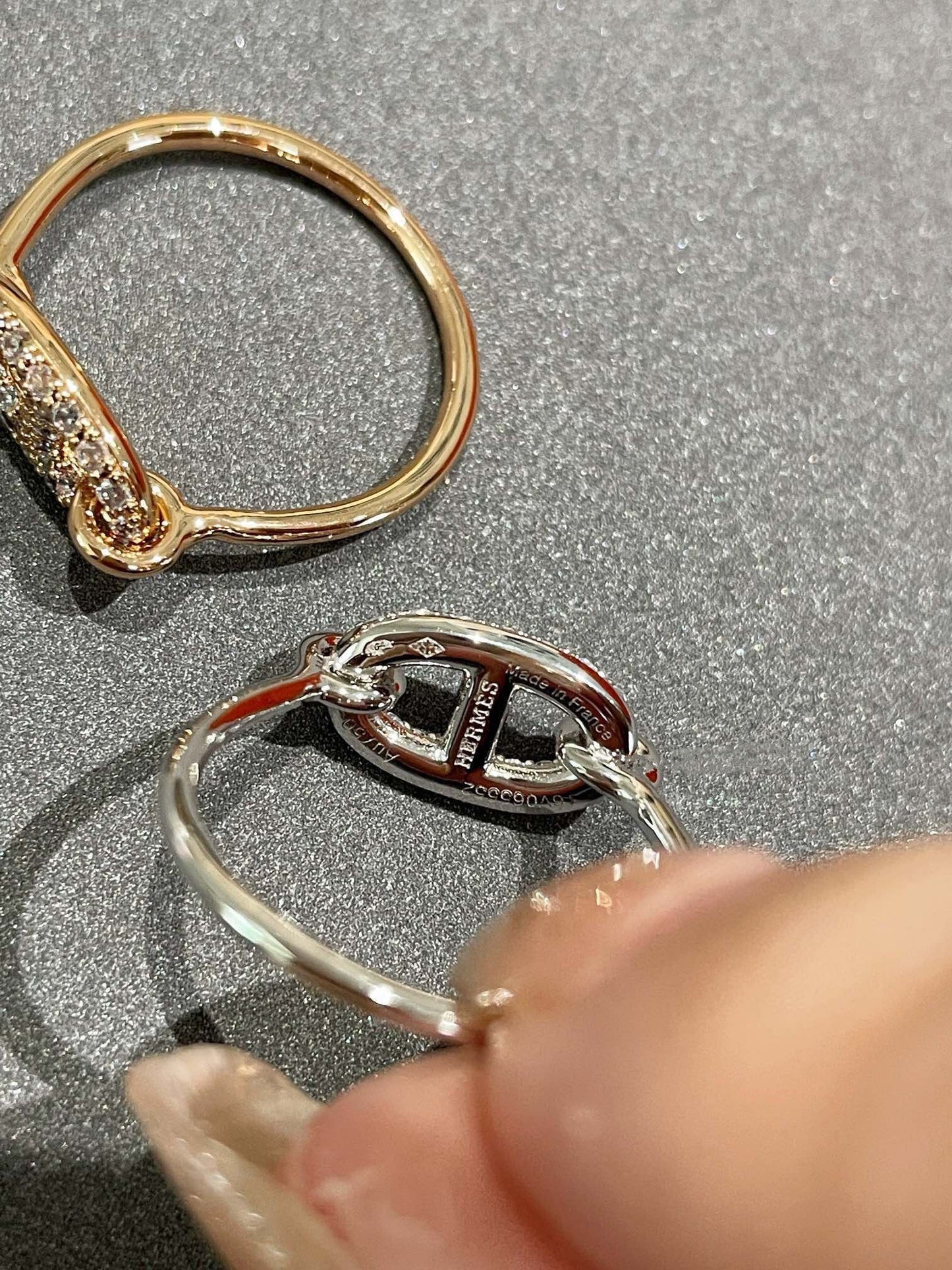 [Vellora Opalyn]RONDE SMALL DIAMOND RING