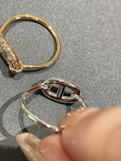 [Vellora Opalyn]RONDE SMALL DIAMOND RING