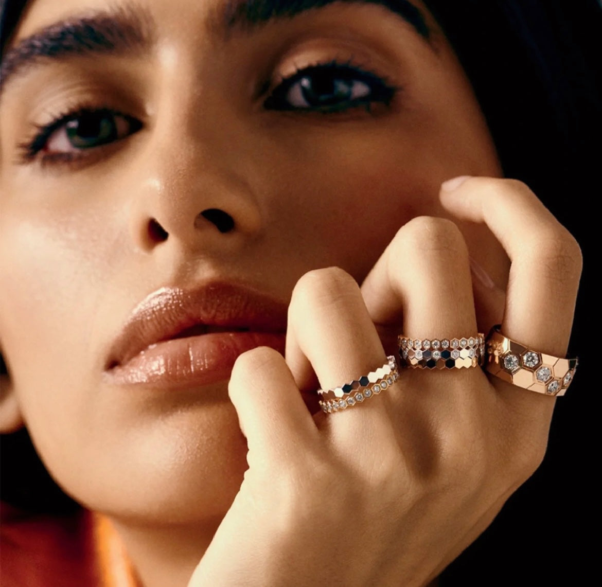 [Vellora Opalyn]BEE LOVE DIAMOND LARGE RING