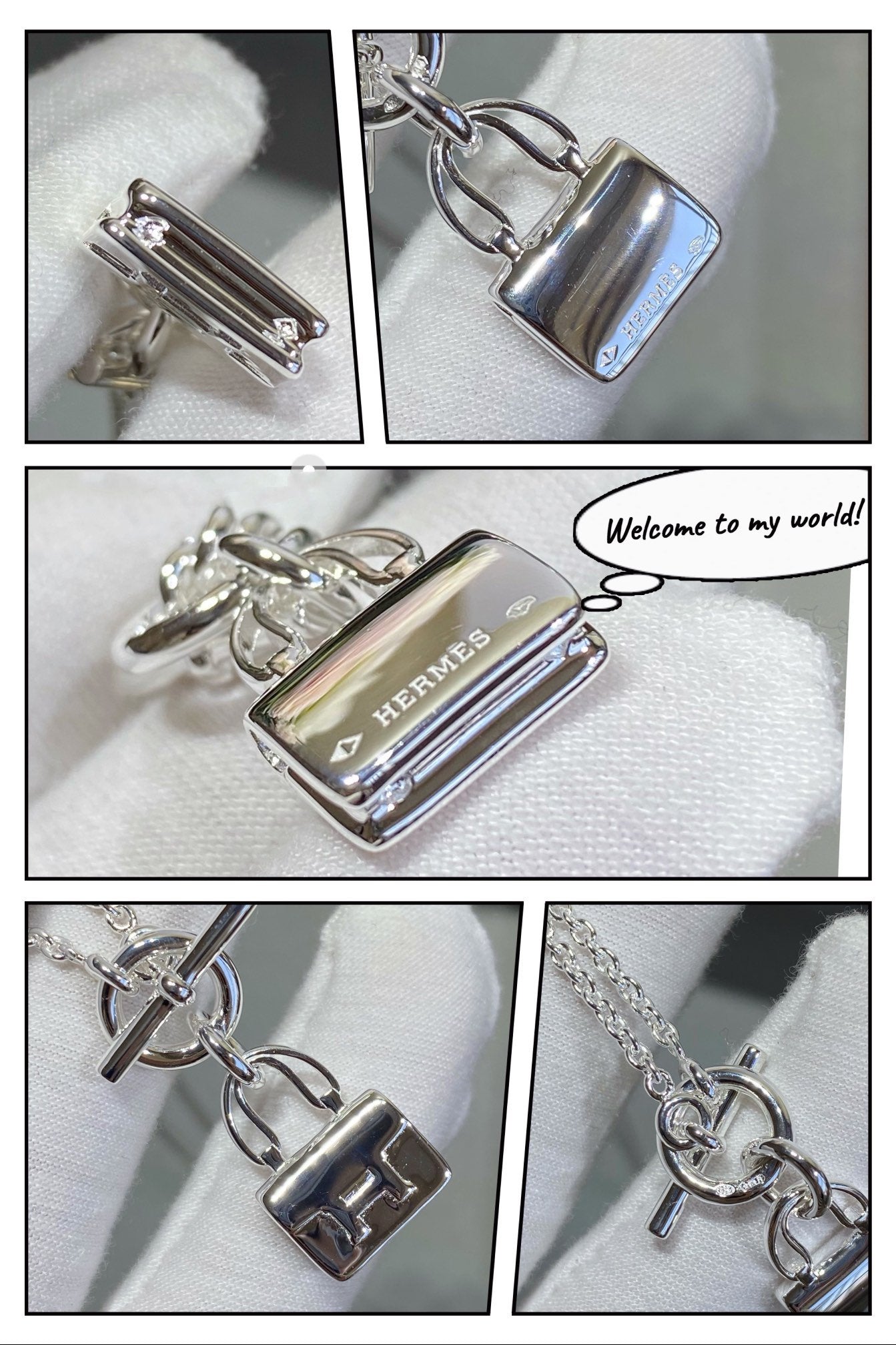 [Vellora Opalyn]CONSTANCE PEDANT SILVER NECKLACE