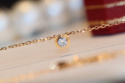 [Vellora Opalyn]DAMOUR DIAMOND NECKLACE
