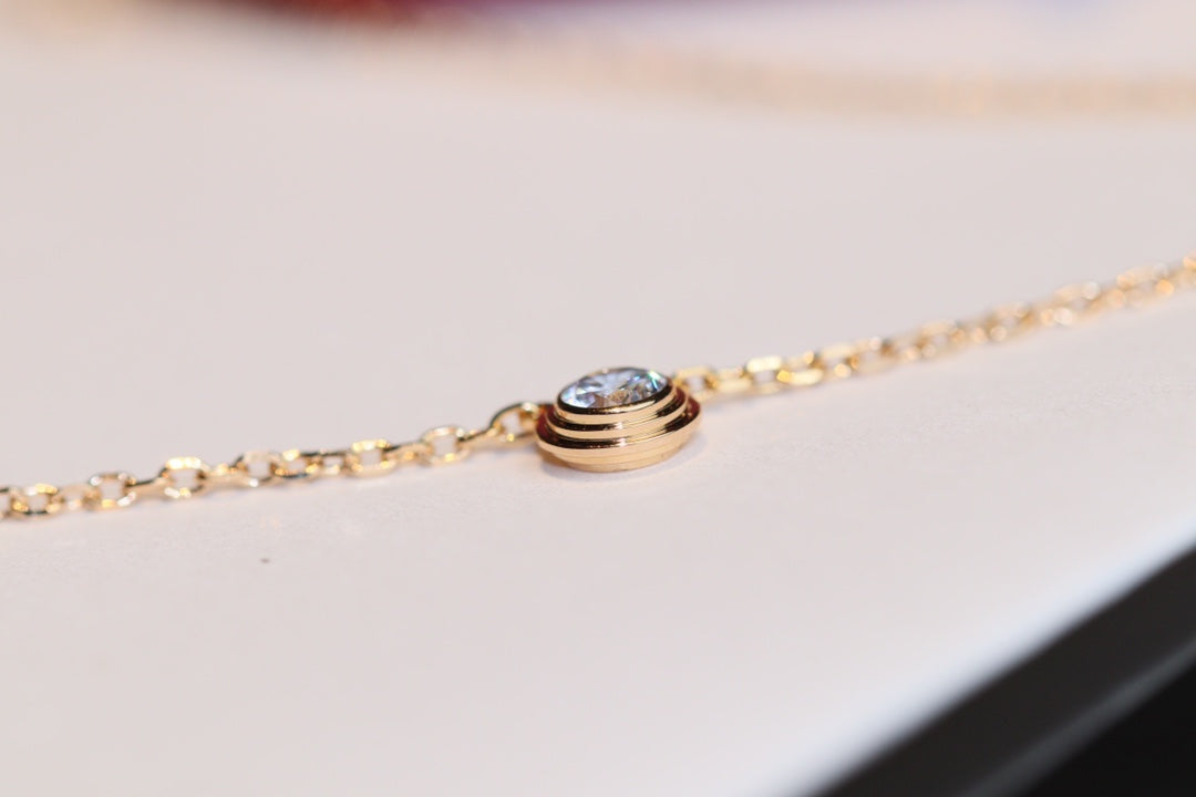[Vellora Opalyn]DAMOUR DIAMOND NECKLACE