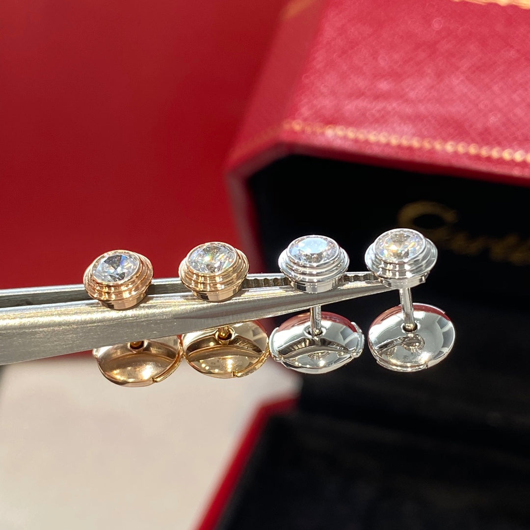 [Vellora Opalyn]DAMOUR DIAMOND EARRINGS