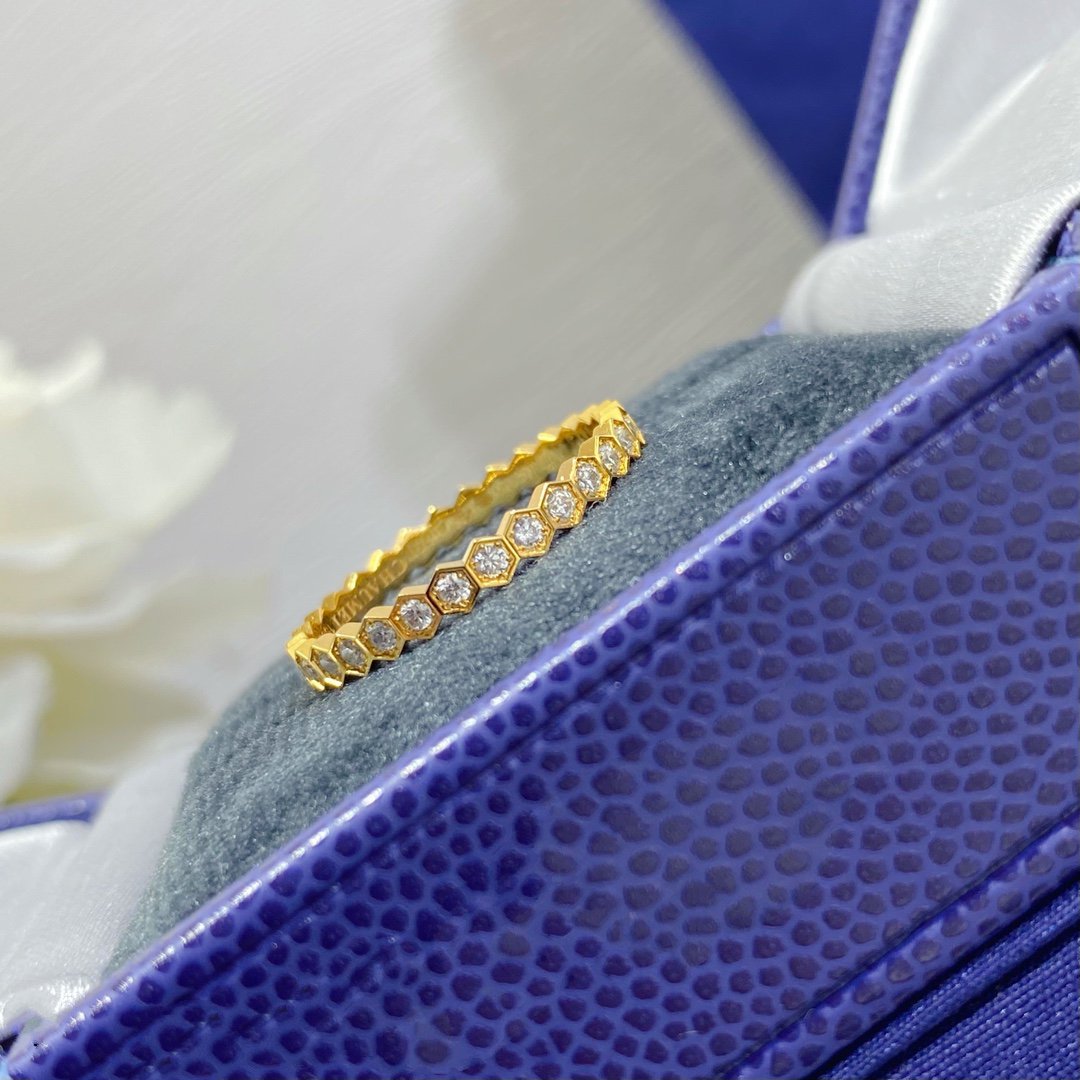 [Vellora Opalyn]BEE LOVE DIAMOND PAVED SMALL RING