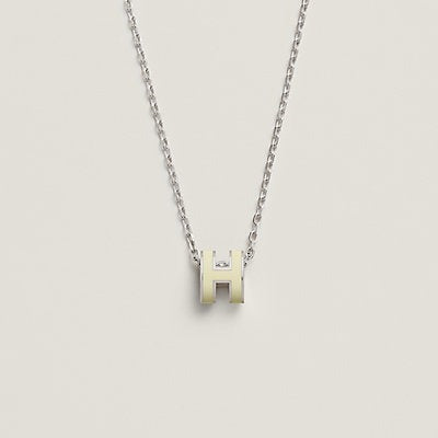 [Vellora Opalyn]HM CLIC YELLOW ENAMEL GOLD NECKLACE