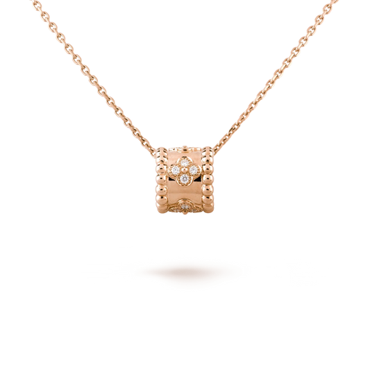 [Vellora Opalyn]PERLEE PEDANT NECKLACE GOLD / ROSE GOLD