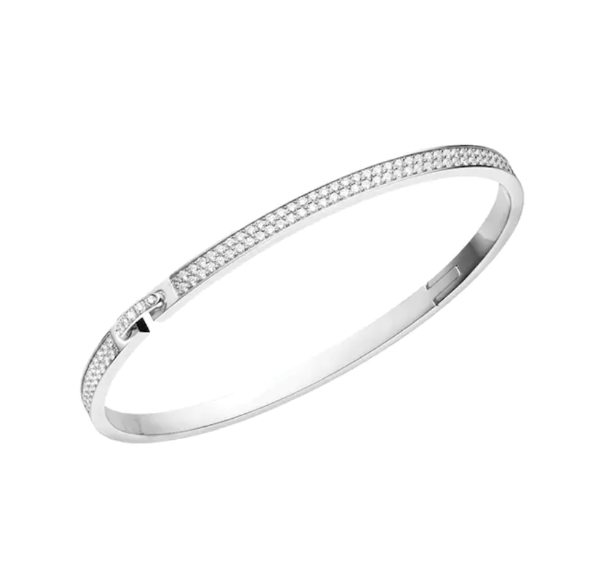 [Vellora Opalyn]LIENS VIDENCE DIAMOND PAVED BRACELET