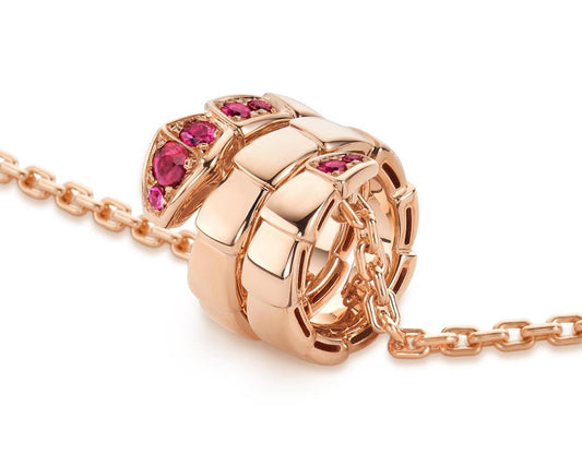 [Vellora Opalyn]SERPENTI PEDANT NECKLACE