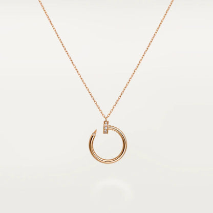 [Vellora Opalyn]JUSTE NECKLACE PINK GOLD