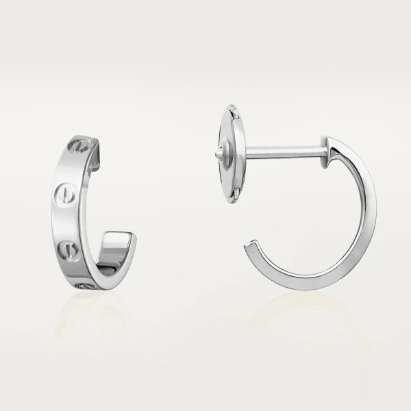 [Vellora Opalyn]LOVE EARRINGS 2.65MM SILVER