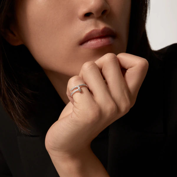 [Vellora Opalyn]JUSTE RING 1.8MM SILVER DIAMONDS