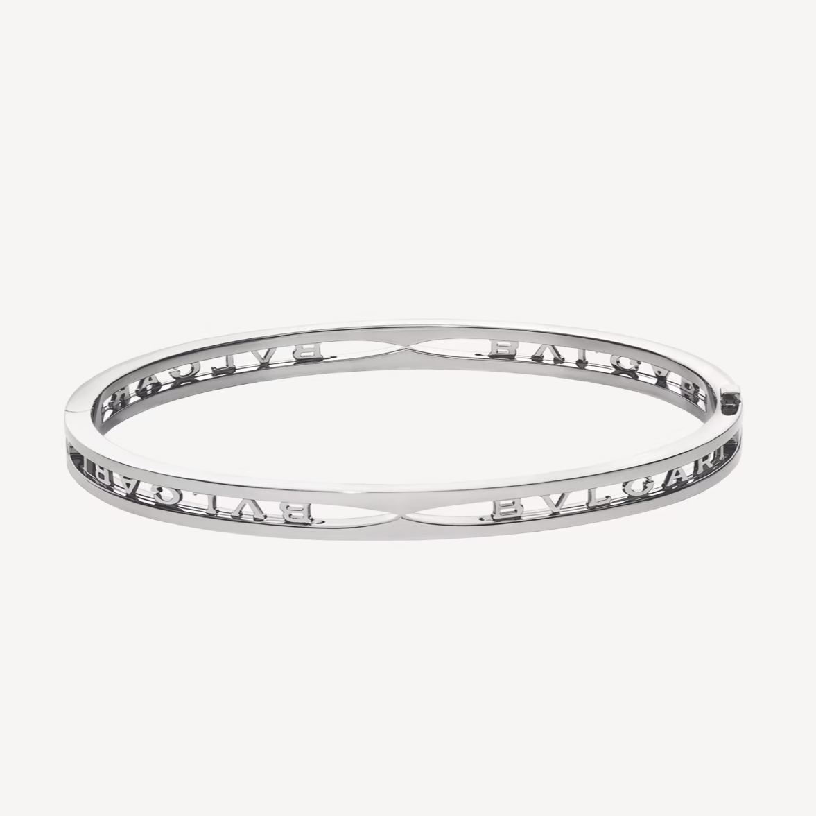 [Vellora Opalyn]ZERO 1 SPIRAL LOGO SILVER BRACELET