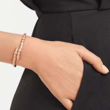 [Vellora Opalyn]SERPENTI VIPER PINK GOLD BRACELET