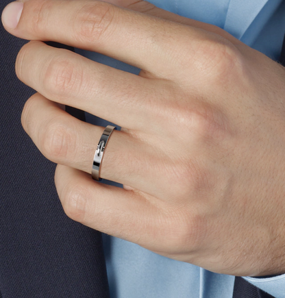 [Vellora Opalyn]ALLIANCE LIENS VIDENCE 3MM RING