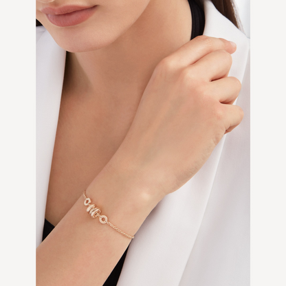 [Vellora Opalyn]ZERO 1 SOFT PINK GOLD BRACELET