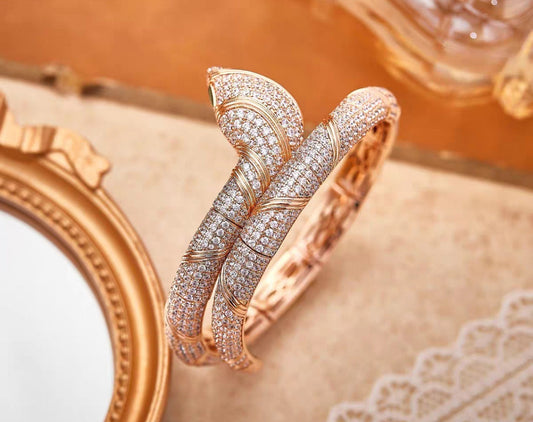 [Vellora Opalyn] HAUTE COUTURE GOLD SERPENTI BRACELET