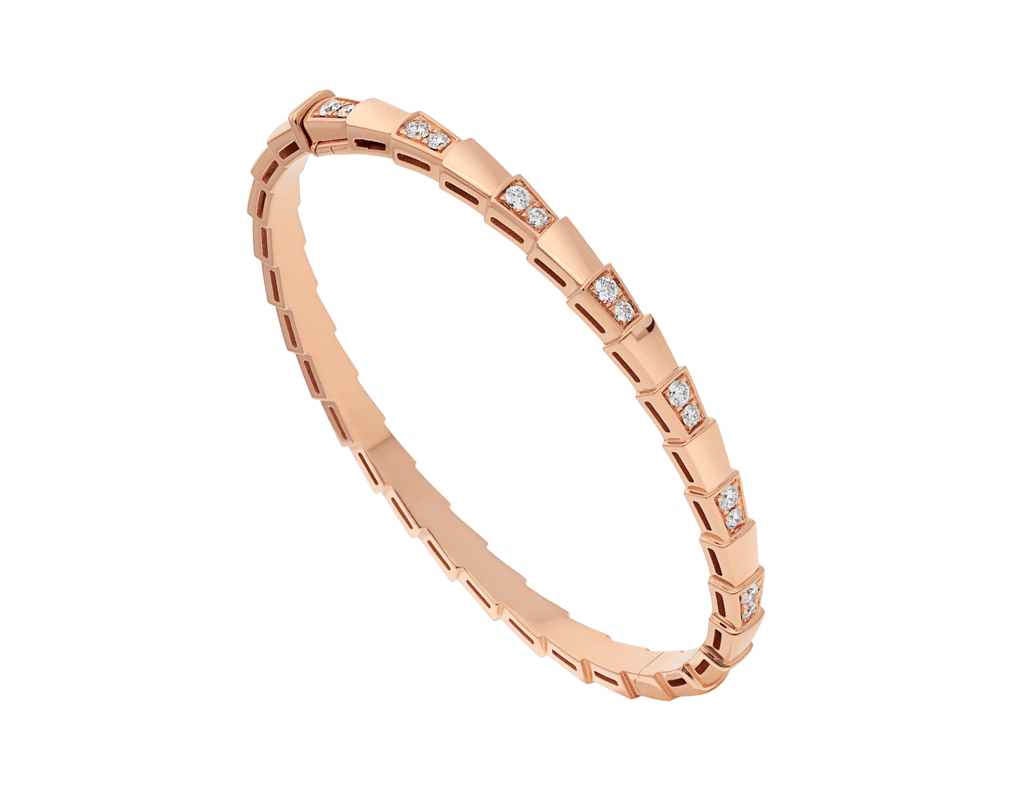 [Vellora Opalyn]SERPENTI SMALL BRACELET PINK GOLD DIAMOND
