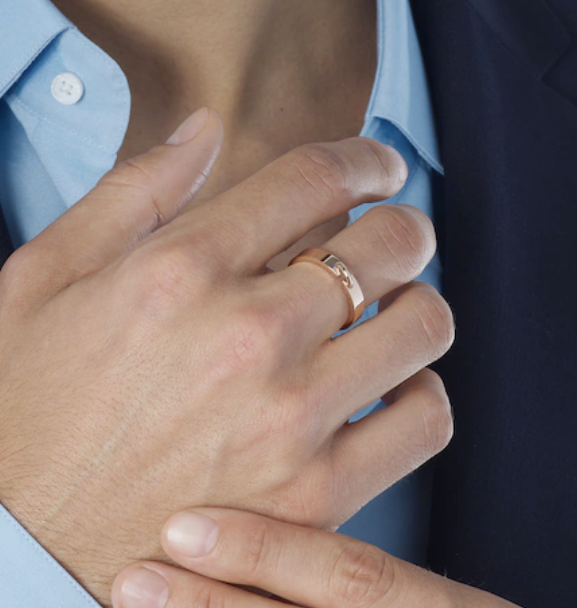 [Vellora Opalyn]ALLIANCE LIENS VIDENCE 4MM RING
