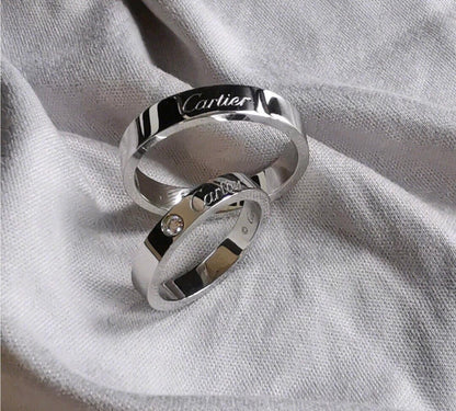 [Vellora Opalyn]C PLATINUM 1 DIAMOND RING
