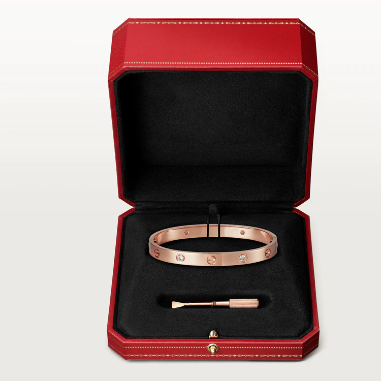 [Vellora Opalyn]LOVE BRACELET 6.1MM 4 DIAMONDS
