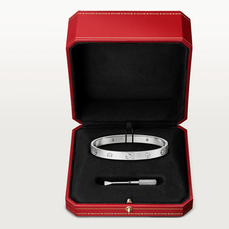 [Vellora Opalyn]LOVE BRACELET 6.1MM 4 DIAMONDS