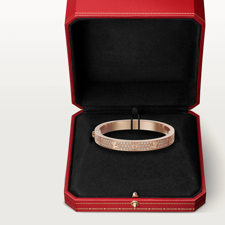 [Vellora Opalyn]LOVE BRACELET 6.1MM DIAMOND-PAVED