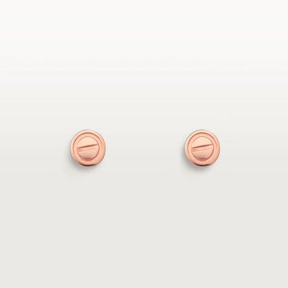 [Vellora Opalyn]LOVE EARRINGS PINK GOLD 10MM