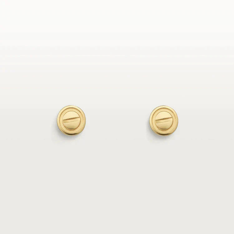 [Vellora Opalyn]LOVE EARRINGS GOLD 10MM