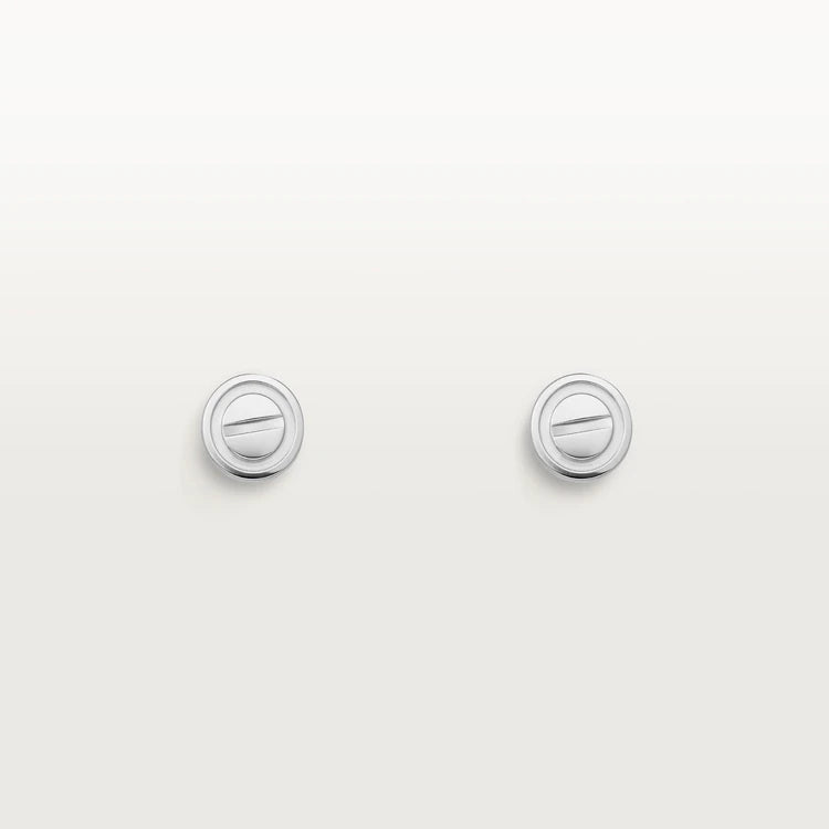 [Vellora Opalyn]LOVE EARRINGS SILVER 10MM