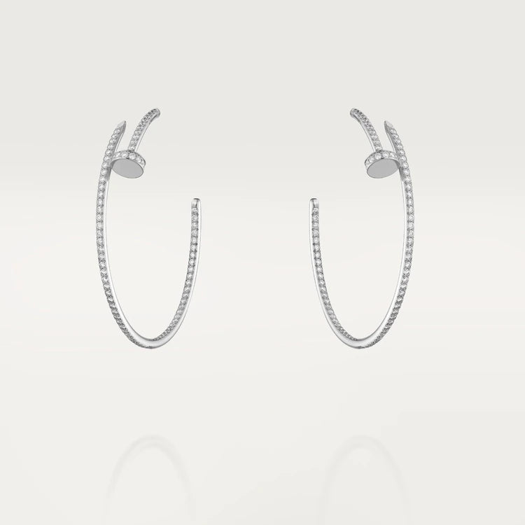 [Vellora Opalyn]JUSTE EARRINGS FULL DIAMONDS 1.8MM
