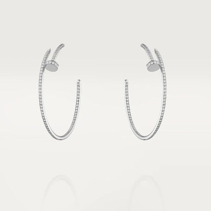 [Vellora Opalyn]JUSTE EARRINGS FULL DIAMONDS 1.8MM