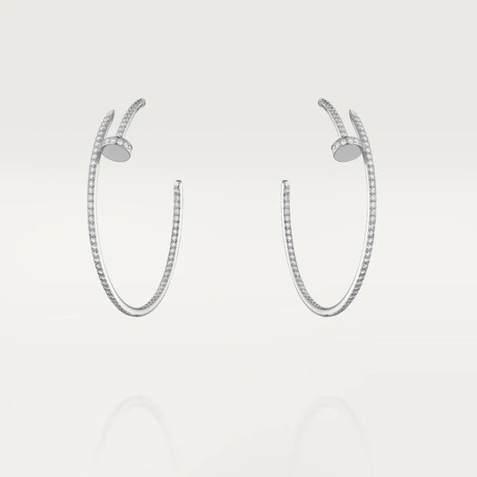 [Vellora Opalyn]JUSTE EARRINGS FULL DIAMONDS 1.8MM