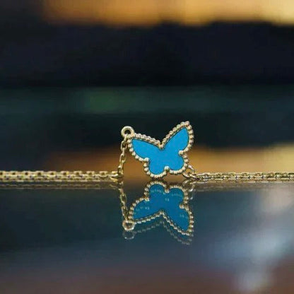 [Vellora Opalyn]BUTTERFLY TURQUOISE BUTTERFLY BRACELET