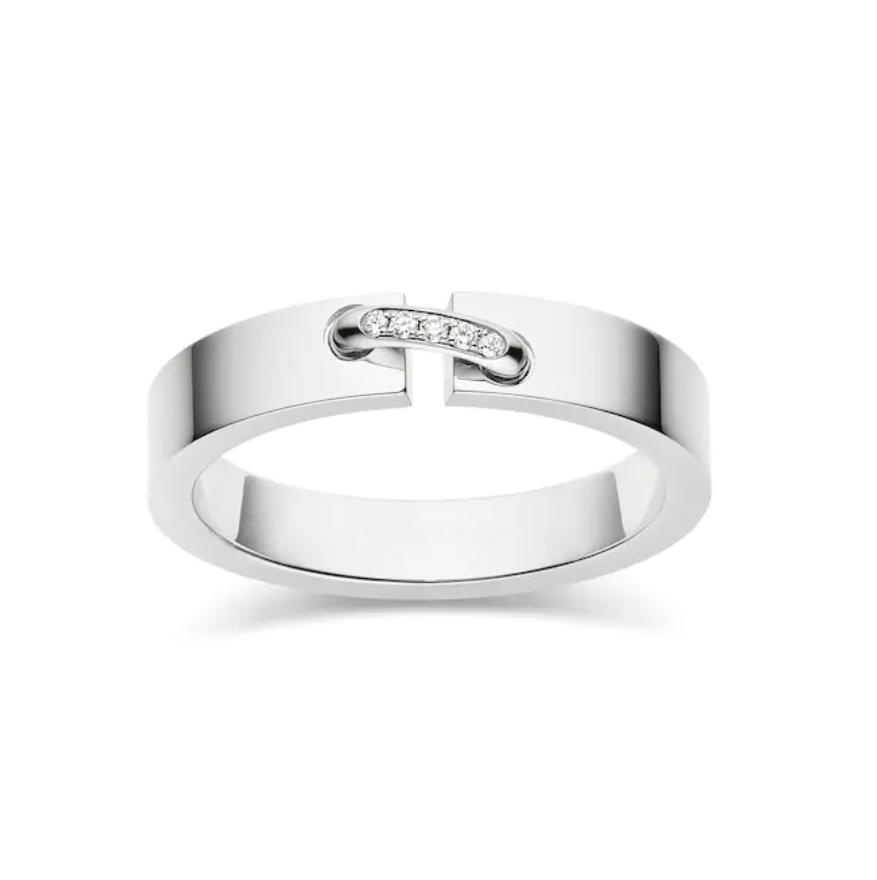 [Vellora Opalyn]ALLIANCE LIENS VIDENCE DIAMOND 4MM RING