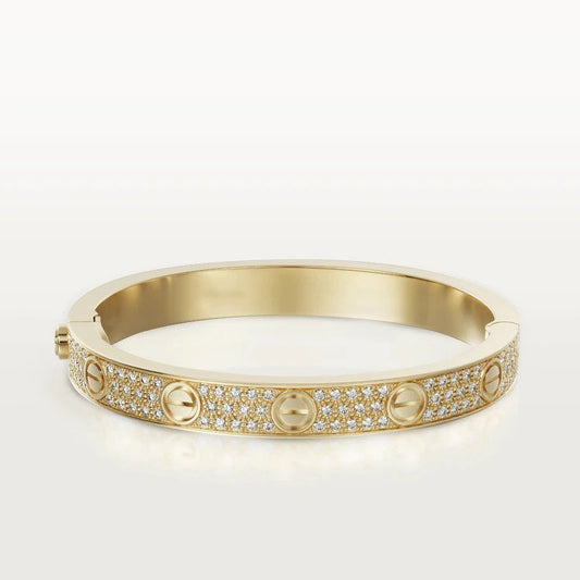 [Vellora Opalyn]LOVE BRACELET 6.1MM DIAMOND-PAVED