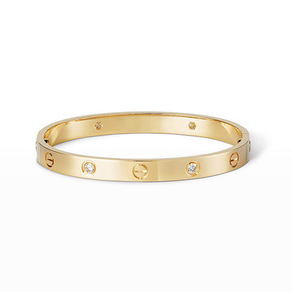 [Vellora Opalyn]LOVE BRACELET 6.1MM 4 DIAMONDS