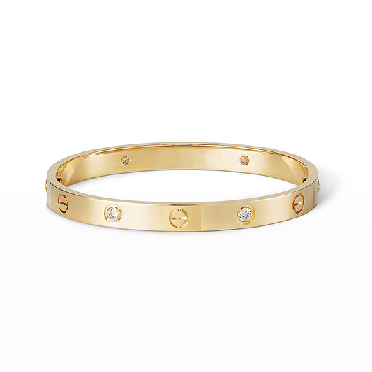 [Vellora Opalyn]LOVE BRACELET 6.1MM 4 DIAMONDS