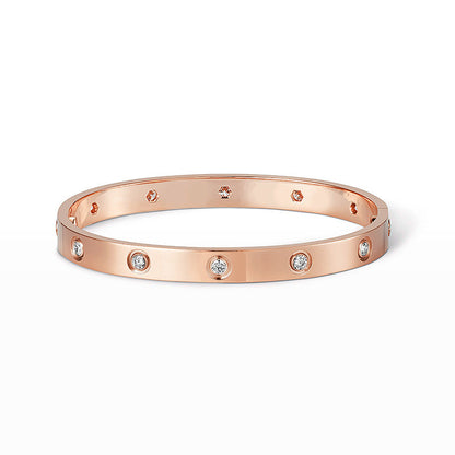 [Vellora Opalyn]LOVE BRACELET 6.1MM 10 DIAMONDS