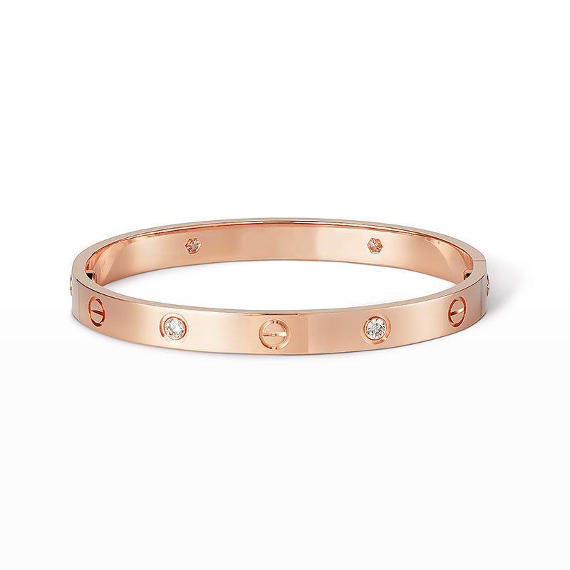 [Vellora Opalyn] LOVE BRACELET 6.1MM 4 DIAMONDS