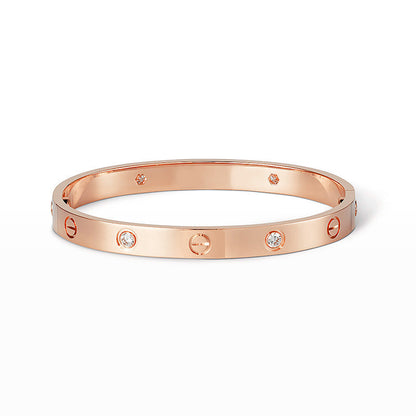 [Vellora Opalyn]LOVE BRACELET 6.1MM 4 DIAMONDS