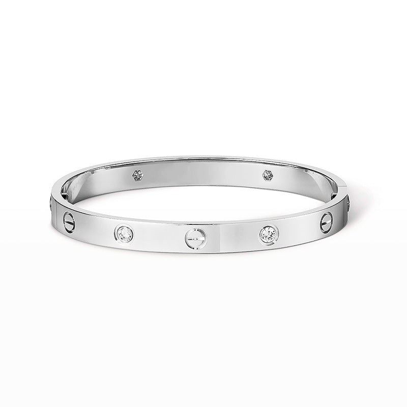 [Vellora Opalyn] LOVE BRACELET 6.1MM 4 DIAMONDS