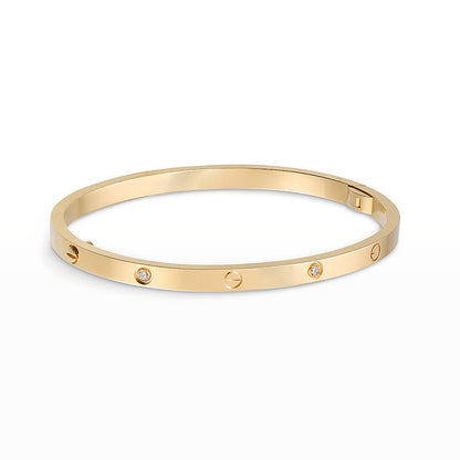 [Vellora Opalyn]LOVE BRACELET 3.65MM 6 DIAMONDS