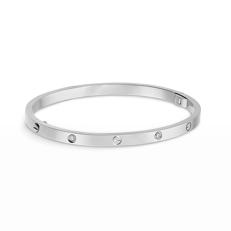 [Vellora Opalyn]LOVE BRACELET 3.65MM 6 DIAMONDS